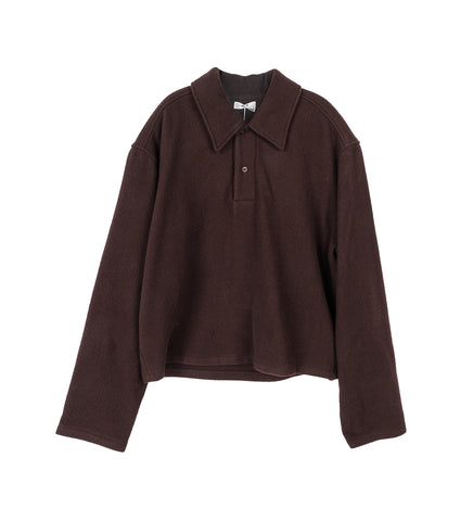 FLEECE POLO TANIN FLEECE