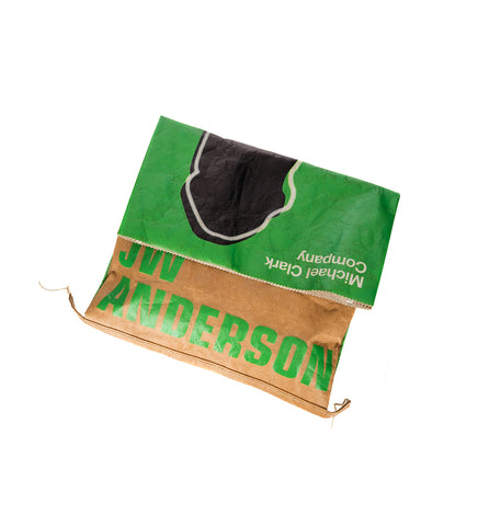 J.W.ANDERSON X MICHAEL CLARK OVERSIZED CLUTCH GREEN / BLACK