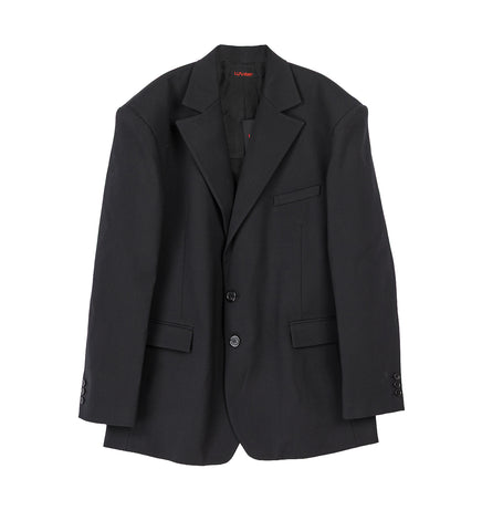 OVERSIZED BOXY BLAZER BLACK