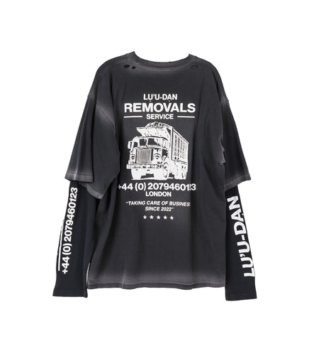 DOUBLE DECK TEE CORRODED BLACK