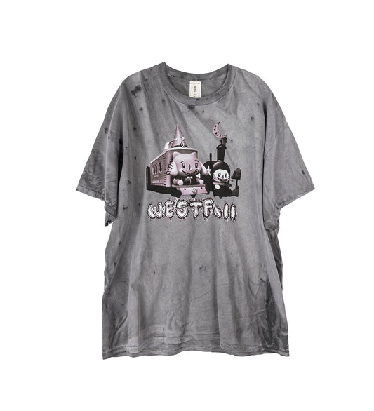 TRAIN T-SHIRT CHARCOAL