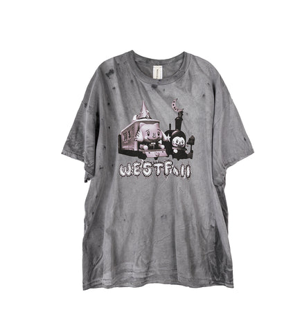 TRAIN T-SHIRT CHARCOAL