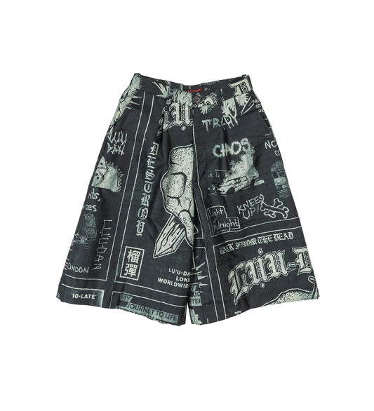 WIDE LEG SHORTS PUNK FLYER