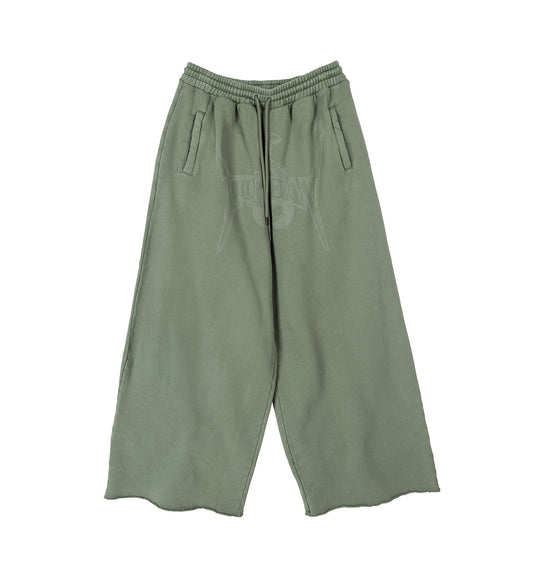RAW-CUT BONTAN WASHED OUT MILITARY