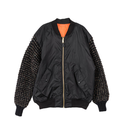 SLEEVEBOMBER BLACK