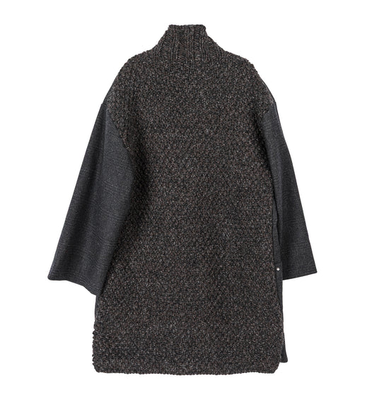 WORKCOAT DARK GREY CHECK