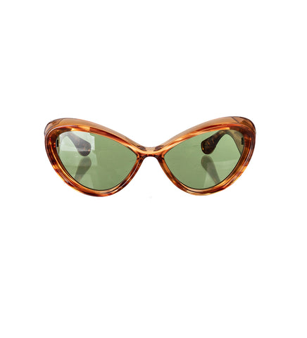 ACETATE SUNGLASSES PARISIAN CAT BROWNECAILLE