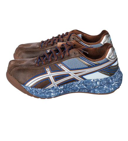 KIKO KOSTADINOV X ASICS LYASA FF II REDDISH BROWN / ASICS BLUE
