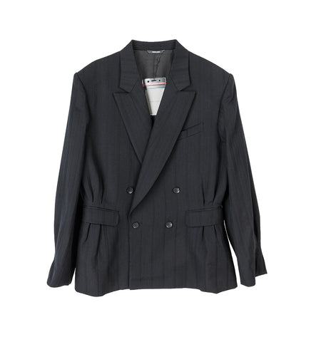 TARHOS TAILORED JACKET MIDNIGHT BLACK