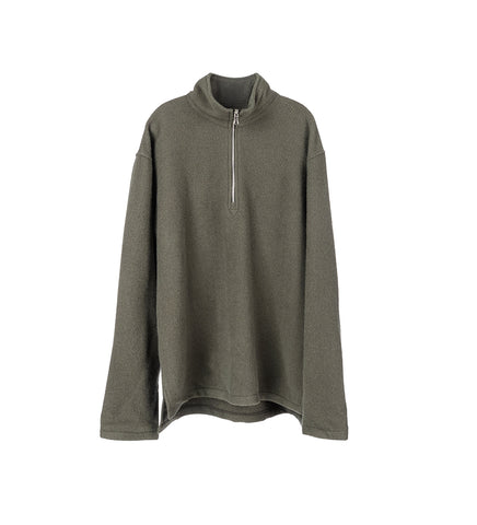 FLEECE POLO CAMOSCIO