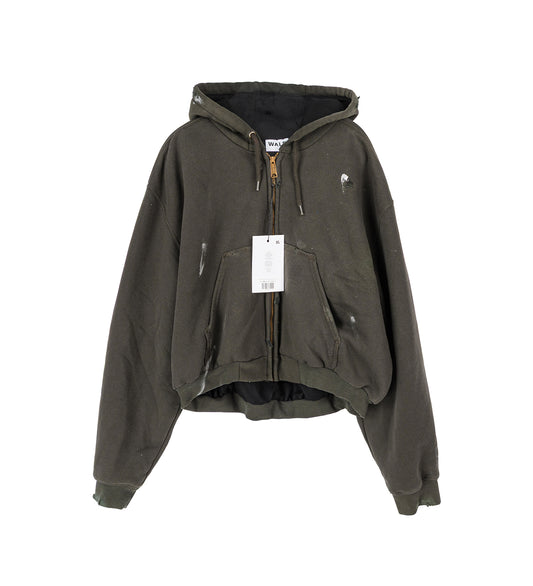 REWORKED WORK ZIPPER DARK EARTH XL #2