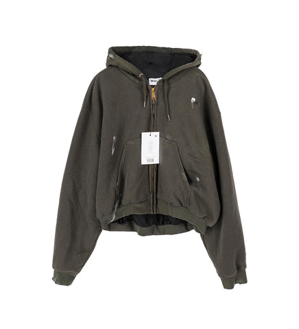 REWORKED WORK ZIPPER DARK EARTH XL #2