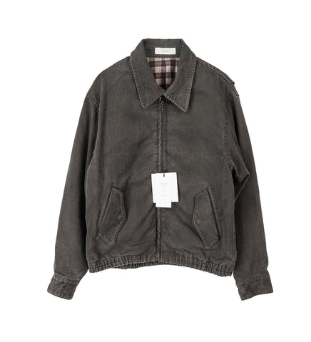 LEON DRIZZLER JACKET DARK GREY