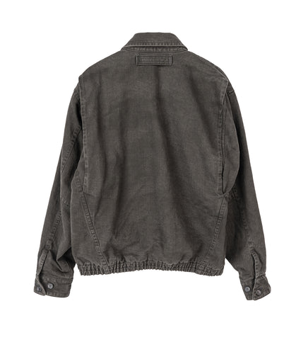 LEON DRIZZLER JACKET DARK GREY