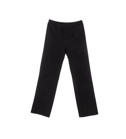 FLEECE TROUSERS BLACK