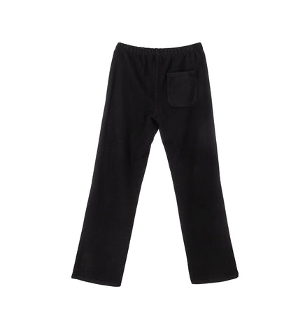 FLEECE TROUSERS BLACK