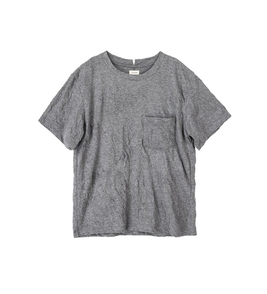 OTTO CRINKLED POCKET T-SHIRT GREY