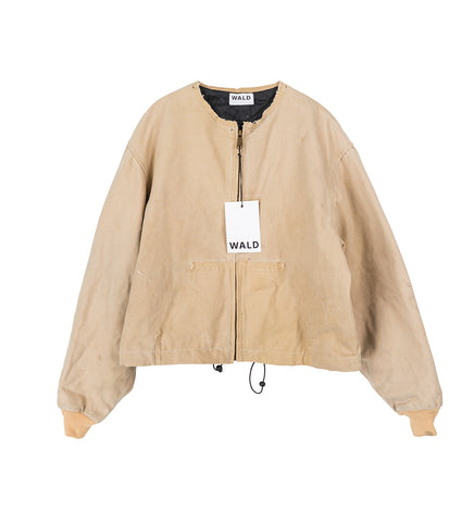 REWORKED WORK JACKET BEIGE MEDIUM #2
