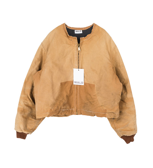 REWORKED WORK JACKET BEIGE MEDIUM #1