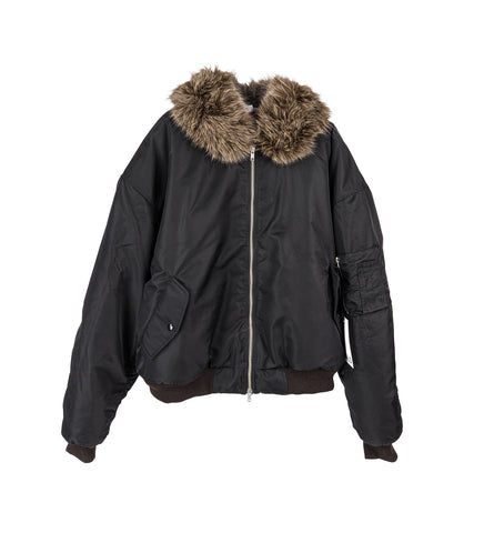 BIG BOMBER JACKET BLACK