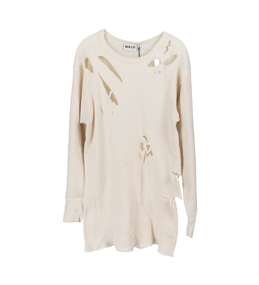 REWORKED THERMAL OFF WHITE