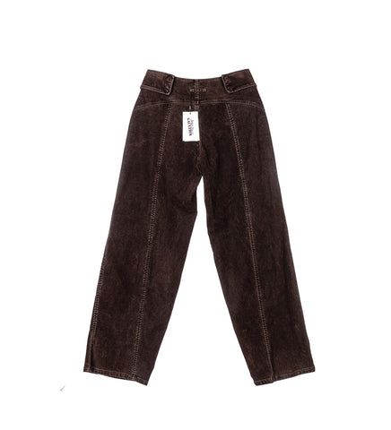 MINIMAL MOTO PANTS CHOCOLAT