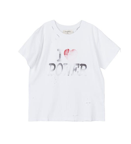 POWER T-SHIRT WHITE