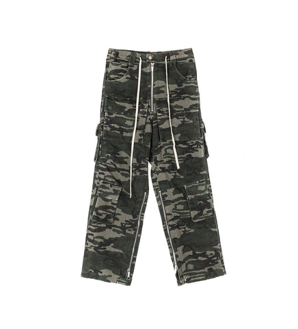 CARGO PANTS WOODLAND CAMO