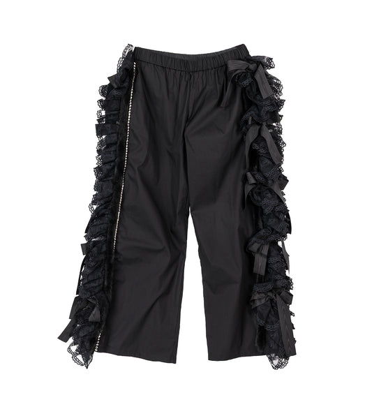 CORKY PYJAMA TROUSERS BLACK MULTI