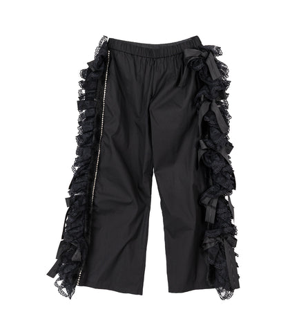 CORKY PYJAMA TROUSERS BLACK MULTI