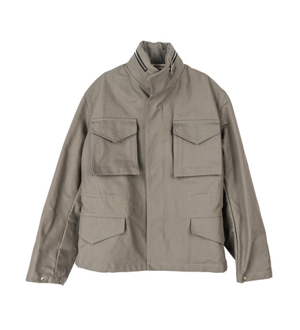 YVES MIDWEIGHT OXFORD FIELD JACKET WEIMARANER GREY