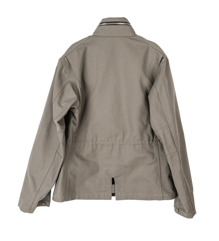 YVES MIDWEIGHT OXFORD FIELD JACKET WEIMARANER GREY