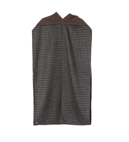 HOODLOOP BROWN/GREY CARRE