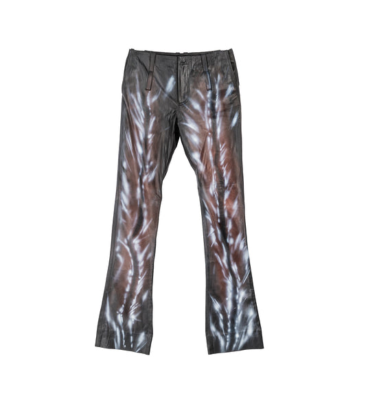 BAMBI SKINNY PANTS BLACK/BROWN