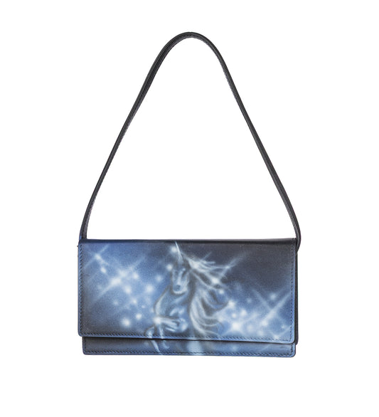 UNICORN BAG BLACK/BLUE