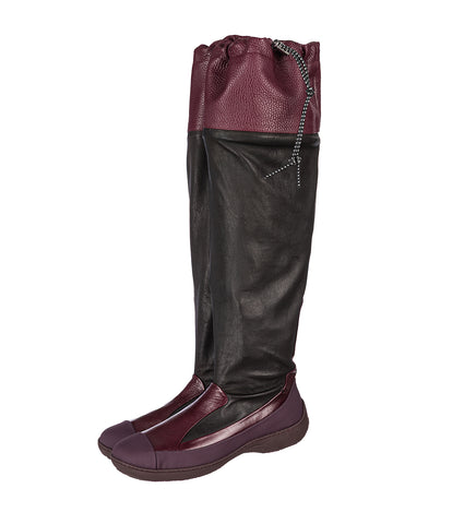 AVOCET LEATHER BOOTS ESPRESSO BROWN