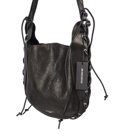 RAVDNA MEDIUM SHOULDER BAG BLACK