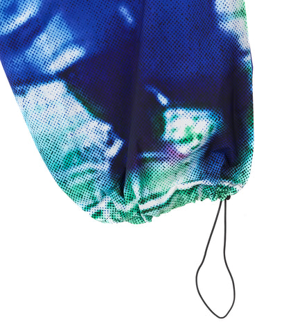 NYLON TRACKSUIT PANT WHITE/LIME/BLUE