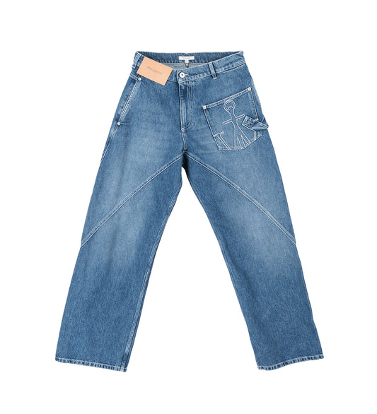 TWISTED WORKWEAR JEANS LIGHT BLUE