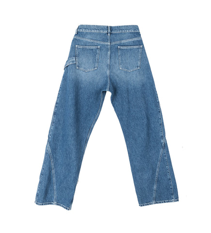 TWISTED WORKWEAR JEANS LIGHT BLUE