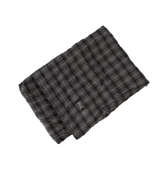 PADDED SCARF CHARCOAL