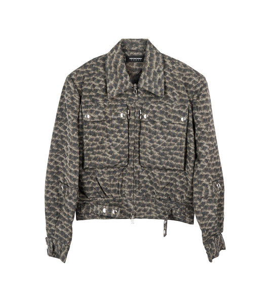 PEREGRINE JACKET FEATHER PRINT