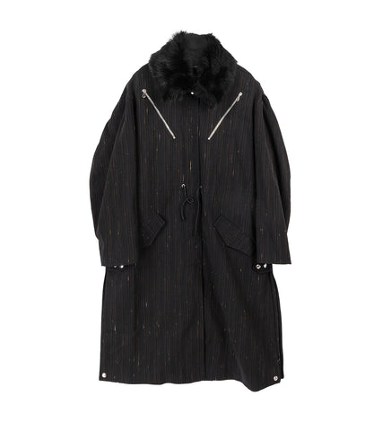OSPREY COAT CHARCOAL/ROSE