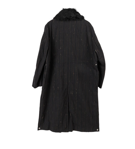 OSPREY COAT CHARCOAL/ROSE
