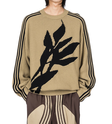 ADIDAS X SONG FOR THE MUTE 005 CREW KNIT KHAKI