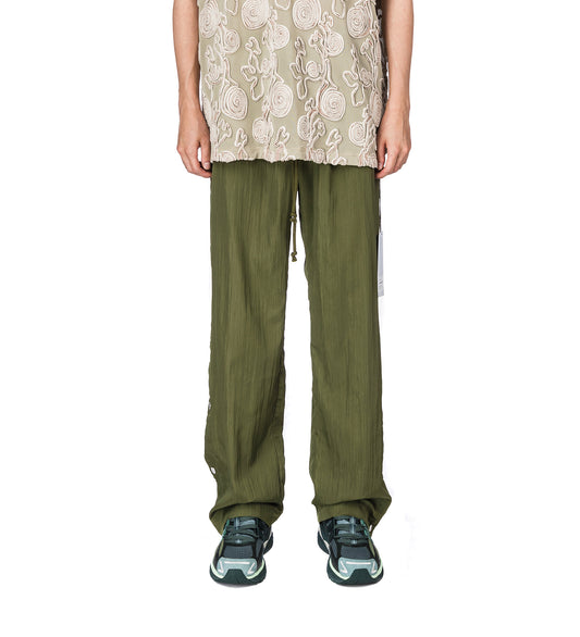 STUDDED TRACK PANT KHAKI