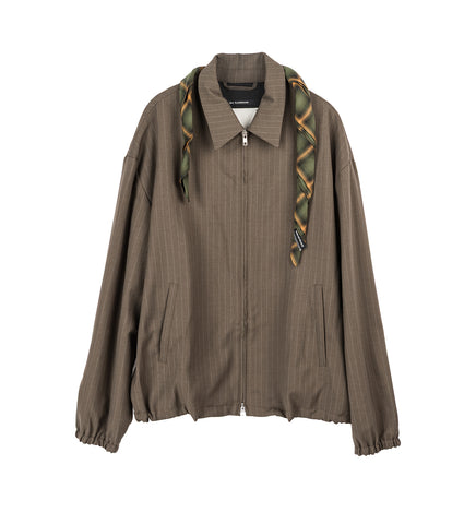 SLIM COACH JACKET TAUPE