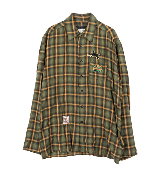 L/S SCHOOL SHIRT GREEN