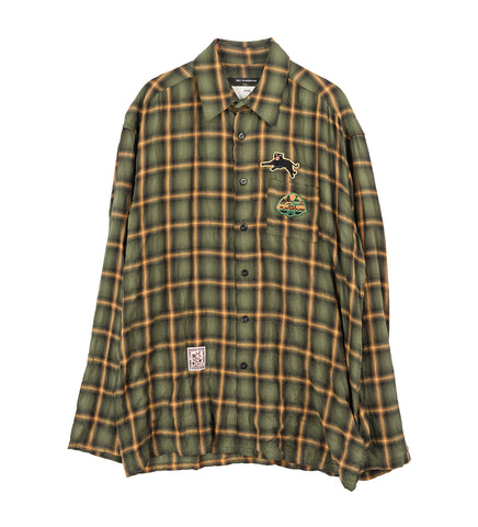 L/S SCHOOL SHIRT GREEN