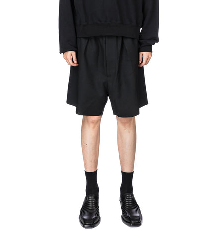 WORKER LOW CROTCH SHORT BLACK
